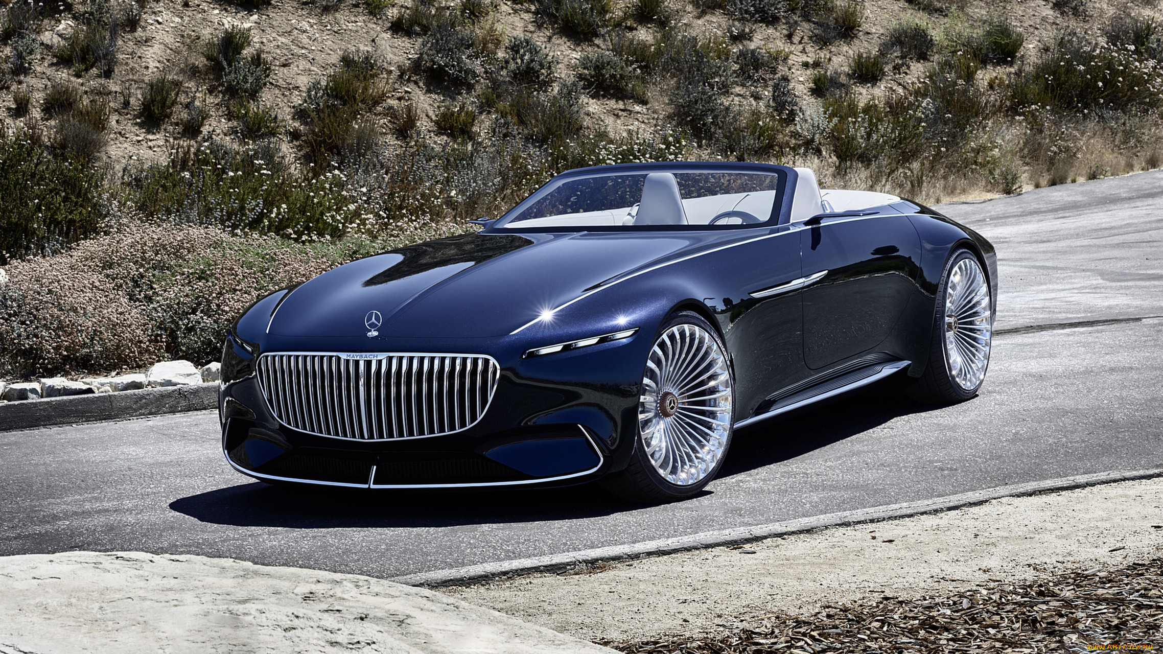 mercedes-maybach vision 6 cabriolet ev concept 2017, , mercedes-benz, mercedes-maybach, vision, 6, cabriolet, ev, concept, 2017